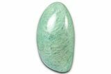 Free-Standing Chatoyant Polished Amazonite - Madagascar #349365-2